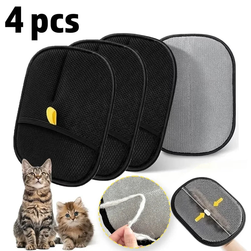 Double-Sided Pet Hair Removal Glove